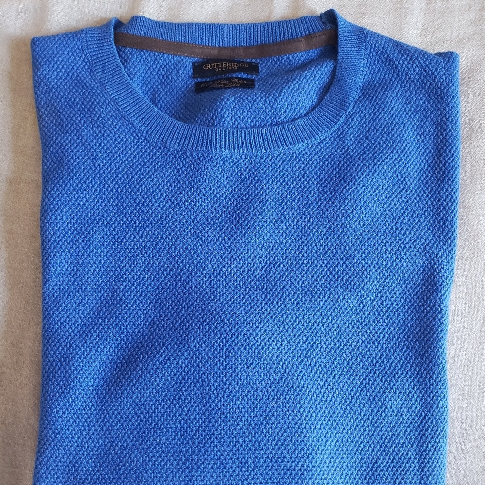 Gutteridge Italian classic sweater EUC L